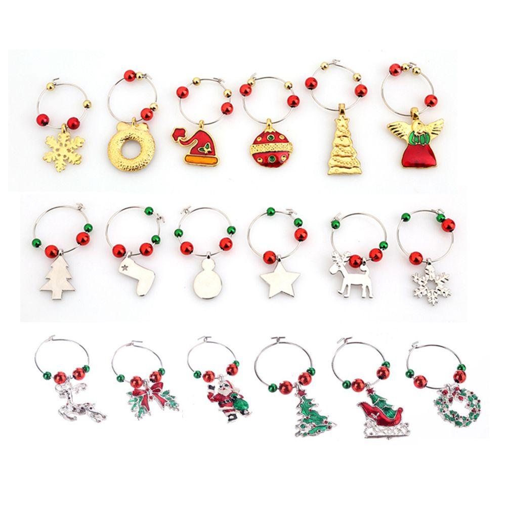 Decoration Pendants Marker Christmas Decoration Wine Rings Christmas Pendants Party Accessories
Decoration Pendants Marker Christmas Decoration Wine Rings Christmas Pendants Party Accessories