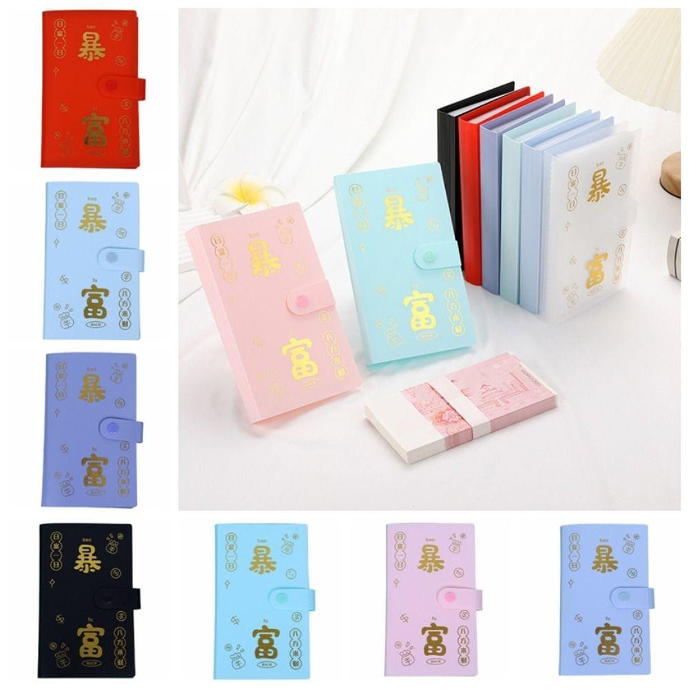 50Sheets Saving Money Binder Portable Planner Organizer Office Stationery Supplies чорний
50Sheets Saving Money Binder Portable Planner Organizer Office Stationery Supplies чорний
