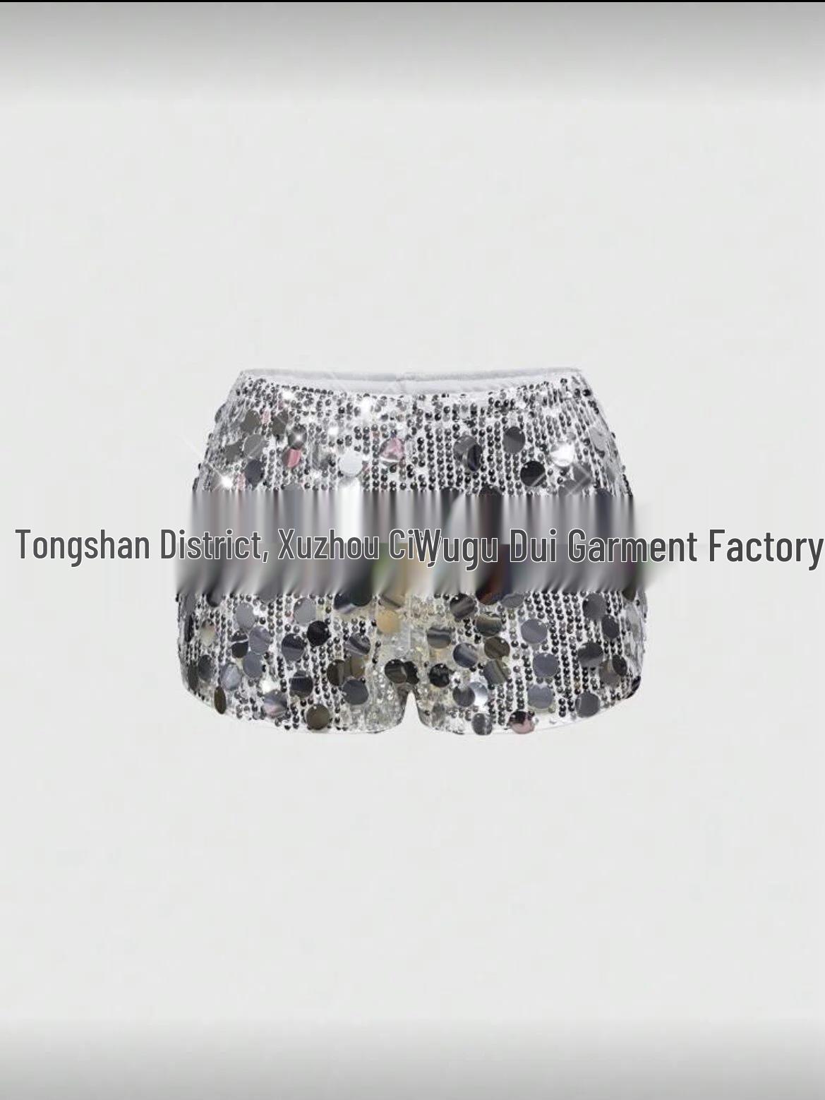 Punk Women s Ultra-Low Waist Sequin Mini Shorts S
Punk Women s Ultra-Low Waist Sequin Mini Shorts S
