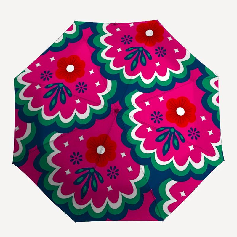 1pc Floral Mandala Pattern Umbrella - Portable Home Essential, Durable Iron Frame with Rod Structure, Fashion Lovers yy250910052
1pc Floral Mandala Pattern Umbrella - Portable Home Essential, Durable Iron Frame with Rod Structure, Fashion Lovers yy250910052