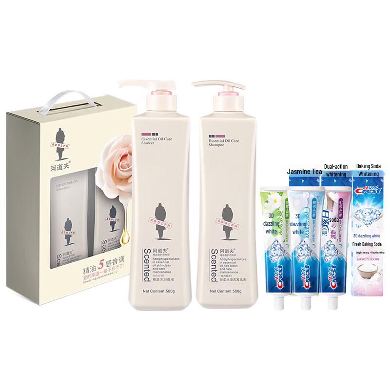 Adolph & Crest Bath & Oral Care Gift Set
Adolph & Crest Bath & Oral Care Gift Set
