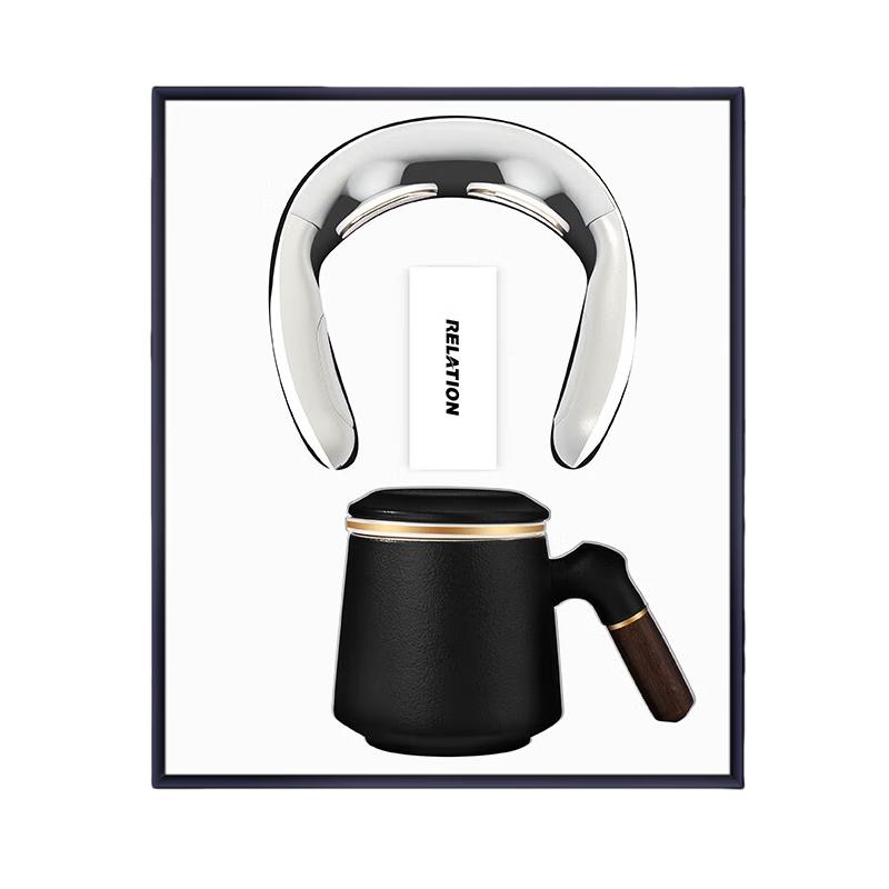 Набір бізнес-подарунків: Офісна кружка з нержавіючої сталі та голосовий масажер для шиї
Набір бізнес-подарунків: Офісна кружка з нержавіючої сталі та голосовий масажер для шиї