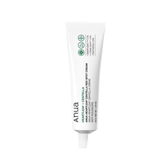 ANUA Houttuynia & Centella Red Spot Cream Soothing Blemish Relief 30g
ANUA Houttuynia & Centella Red Spot Cream Soothing Blemish Relief 30g
