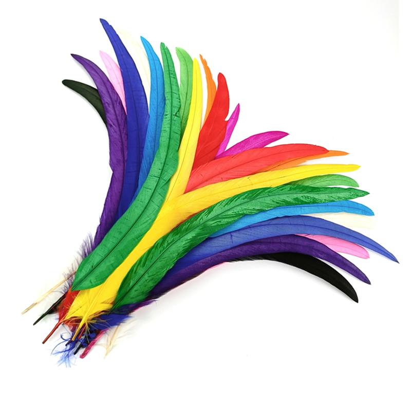 100Pcs/Lot 25-30Cm Rooster Tail Feathers For Crafts Carnival Accessories Wedding Party Decoration Feather Headdress Long Plumes колір зеленого яблука
100Pcs/Lot 25-30Cm Rooster Tail Feathers For Crafts Carnival Accessories Wedding Party Decoration Feather Headdress Long Plumes колір зеленого яблука