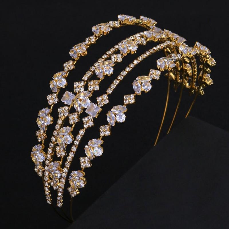 Leaf Multi-layer Headband Heavy Industry Light Luxury Zircon Bride Wedding Headwear High-end Fashion Woman золотистый
Leaf Multi-layer Headband Heavy Industry Light Luxury Zircon Bride Wedding Headwear High-end Fashion Woman золотистый