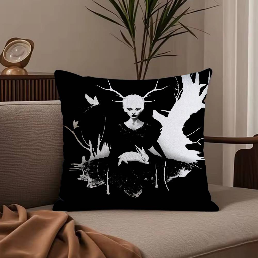 New Black White Style Girl Pillow Case Anti-dustmite Pillowcase Invisible zipper silky short plush Sofa cushion cover 30cmx30cm
New Black White Style Girl Pillow Case Anti-dustmite Pillowcase Invisible zipper silky short plush Sofa cushion cover 30cmx30cm
