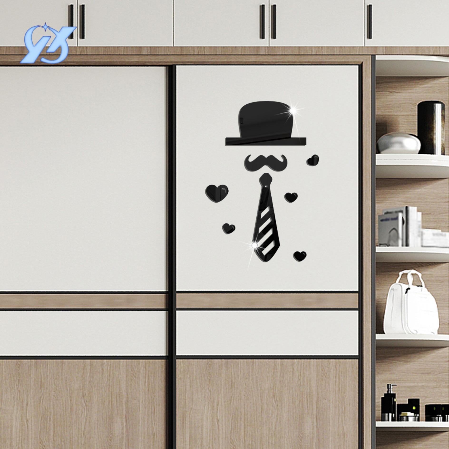 Mr. Hat Mirror Decoration 1mm Acrylic Wall Sticker Wardrobe Wall Self-Adhesive Layout Sticker
Mr. Hat Mirror Decoration 1mm Acrylic Wall Sticker Wardrobe Wall Self-Adhesive Layout Sticker