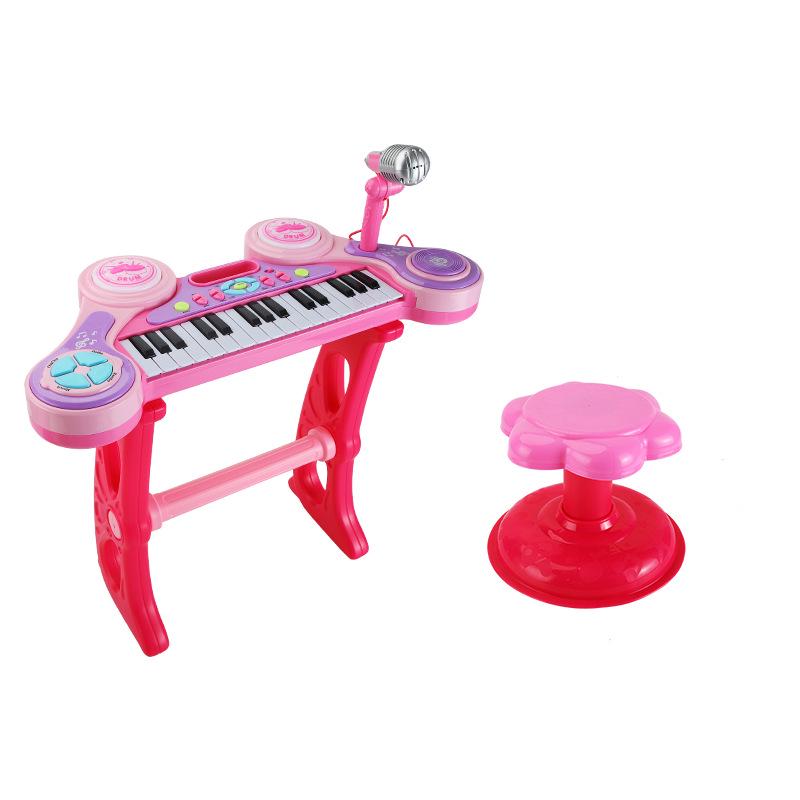 Детская многофункциональная музыкальная клавиатура - Игрушка для раннего развития 3012C красный
Детская многофункциональная музыкальная клавиатура - Игрушка для раннего развития 3012C красный