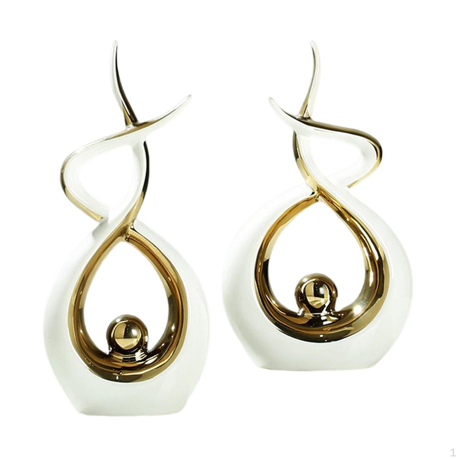 Modern Abstract Ceramic Sculpture Home Decorations Ornament Statue for Cabinet Room Living
Modern Abstract Ceramic Sculpture Home Decorations Ornament Statue for Cabinet Room Living