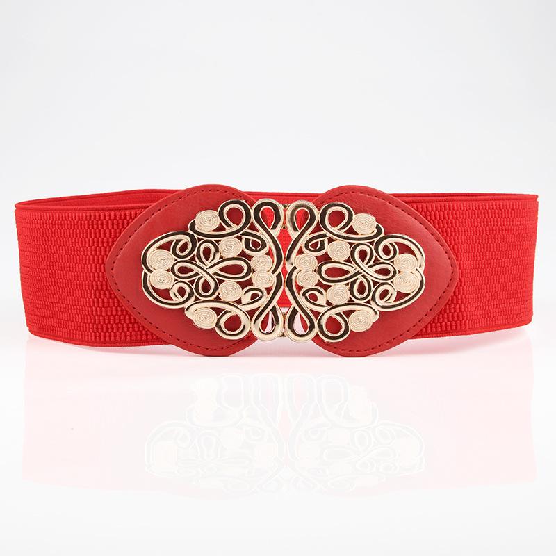 Korean Version Court Retro Hollowed-out Flower Decorated Button-down Ultra-wide Waist Belt for Women, Ethnic Loose and Tight Waist Belt
Korean Version Court Retro Hollowed-out Flower Decorated Button-down Ultra-wide Waist Belt for Women, Ethnic Loose and Tight Waist Belt