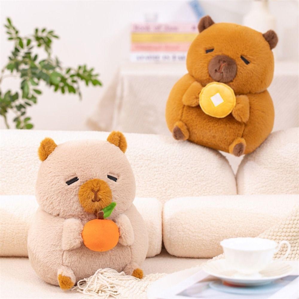 Cartoon Capybara Plush Toy Duck Capybara Holding Toy Capybara Plush Doll Birthday Gift коричневий
Cartoon Capybara Plush Toy Duck Capybara Holding Toy Capybara Plush Doll Birthday Gift коричневий