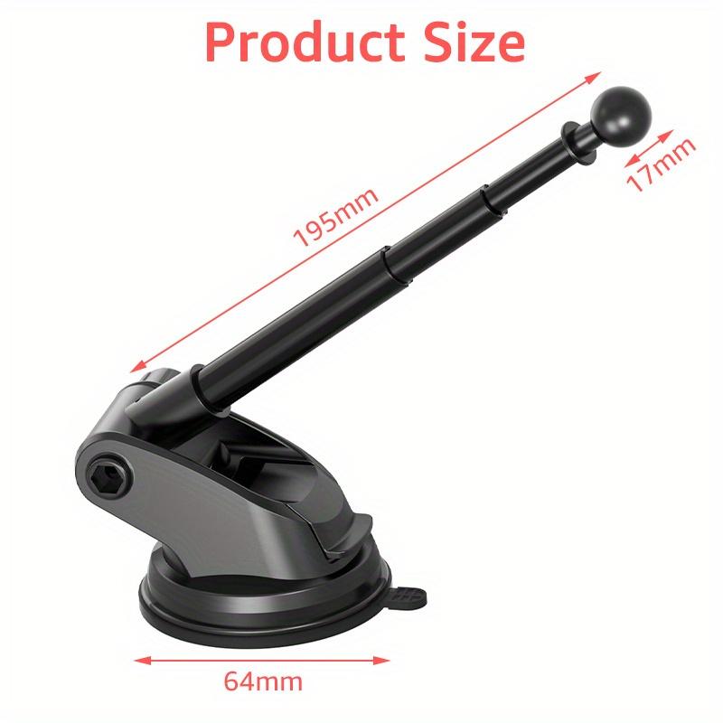 1 шт. Присоска 17 мм Основание с шаровой головкой с телескопическим рычагом из алюминиевого сплава для приборной панели автомобиля, присоска на лобовое стекло, аксессуары для держателя телефона 1pc чёрный
1 шт. Присоска 17 мм Основание с шаровой головкой с телескопическим рычагом из алюминиевого сплава для приборной панели автомобиля, присоска на лобовое стекло, аксессуары для держателя телефона 1pc чёрный