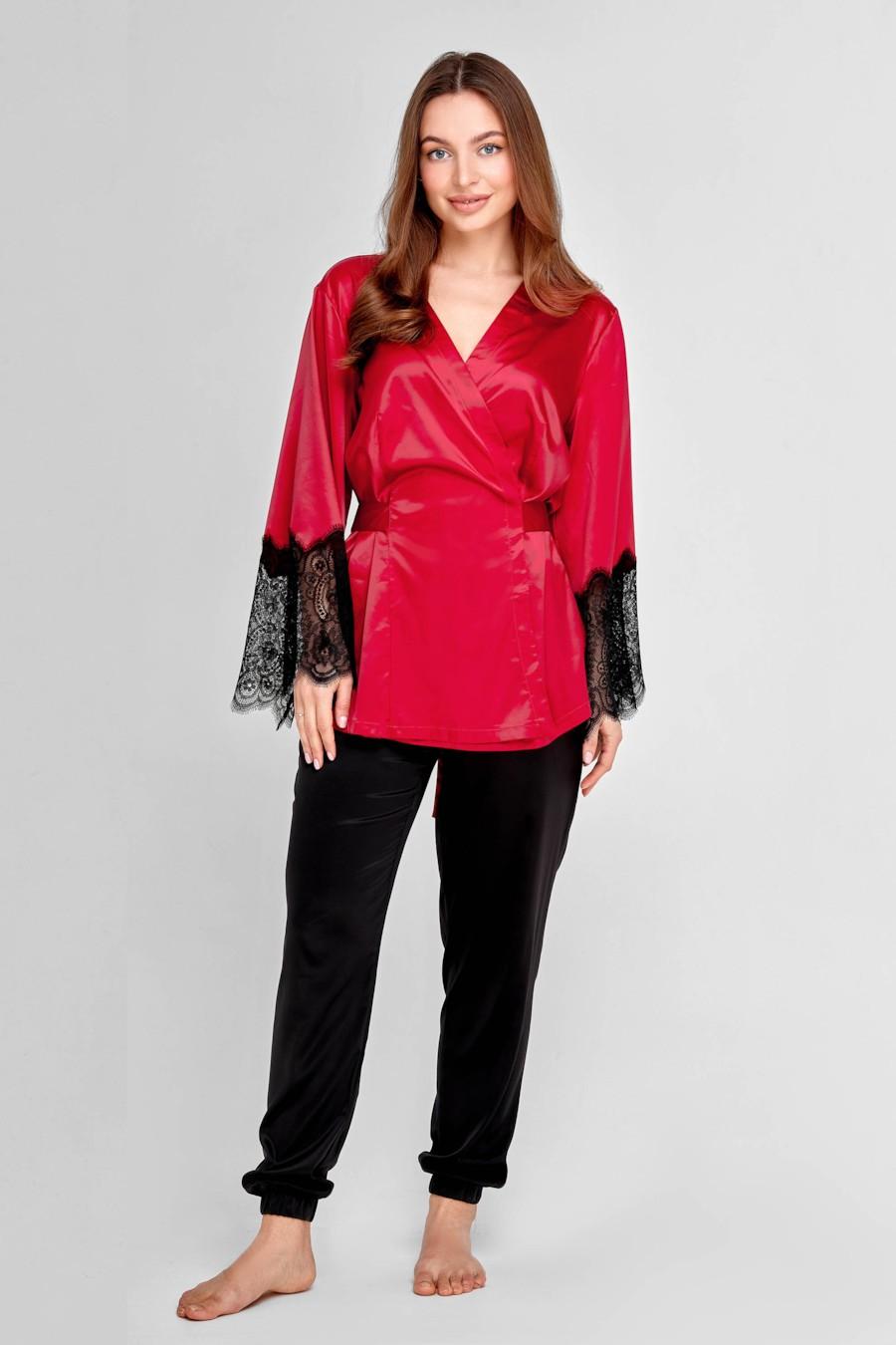 комплект: блуза та штани Anabel Arto (83572) 52(3XL) різнокольорові кольору
комплект: блуза та штани Anabel Arto (83572) 52(3XL) різнокольорові кольору