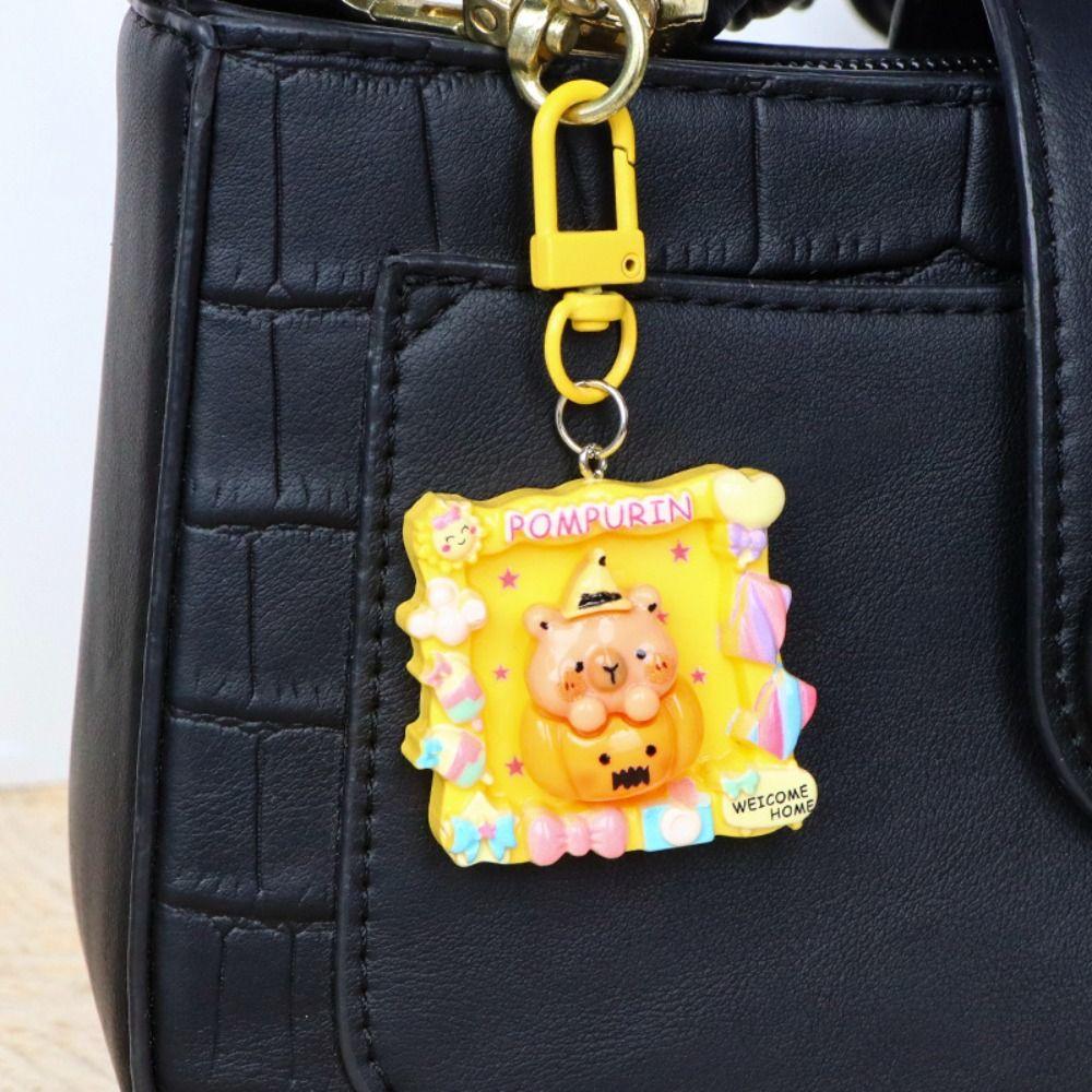 Bowknot Capybara Keychain Photo Frame Shape Cartoon Dolls Pendant Car Keyring Backpack Accessory зелёный
Bowknot Capybara Keychain Photo Frame Shape Cartoon Dolls Pendant Car Keyring Backpack Accessory зелёный