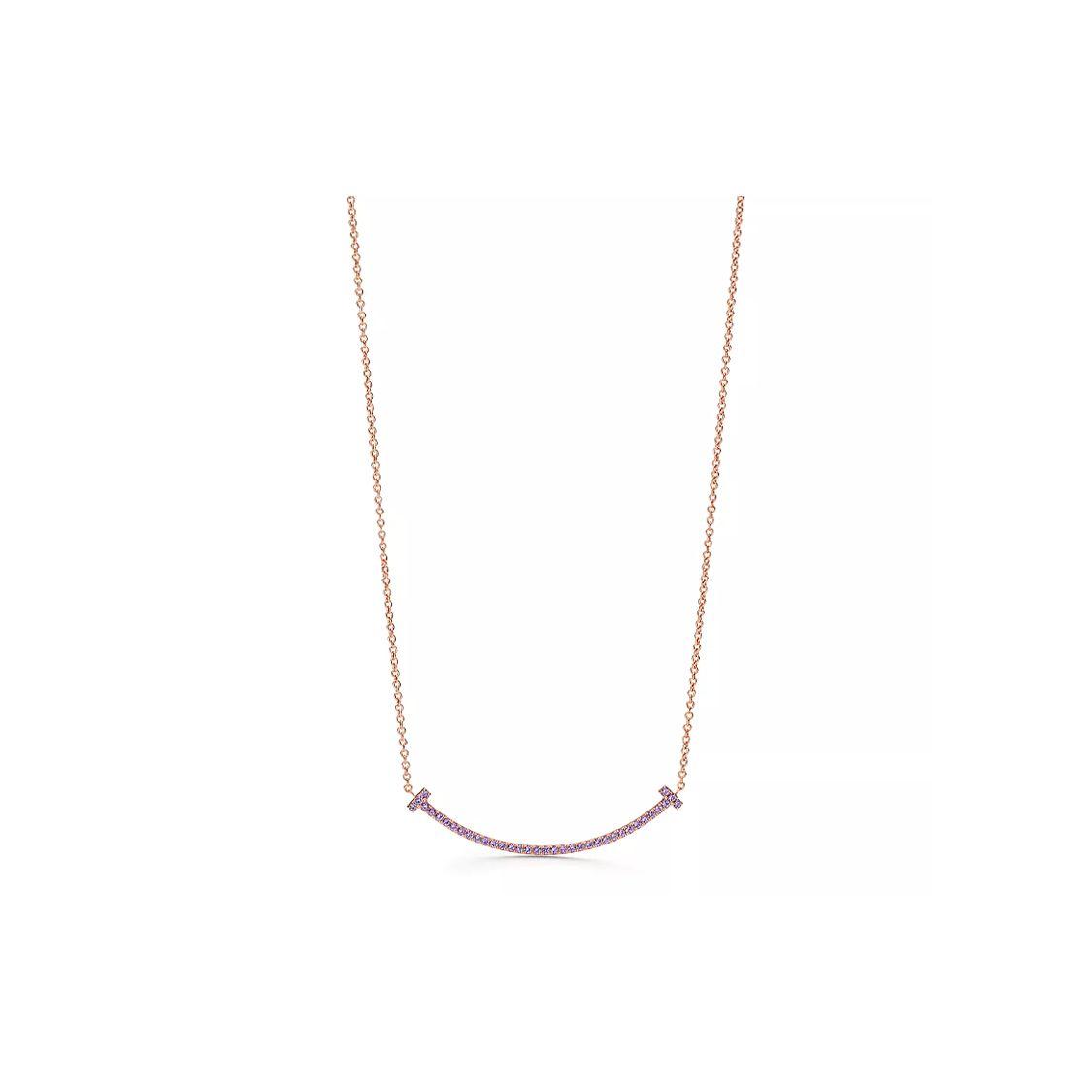 Tiffany & Co. T Series Smile Inlaid Decoration Necklace Women necklace Rose-Gold 71120562 Box
Tiffany & Co. T Series Smile Inlaid Decoration Necklace Women necklace Rose-Gold 71120562 Box