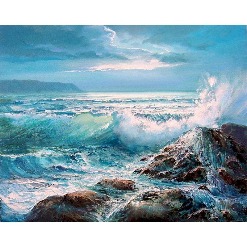 GATYZTORY Acrylic Painting By Numbers For Adults Wave Scenery Coloring By Numbers Diy Gift Wall Decors Picture Paint Hand Painti 20x30cm No Frame
GATYZTORY Acrylic Painting By Numbers For Adults Wave Scenery Coloring By Numbers Diy Gift Wall Decors Picture Paint Hand Painti 20x30cm No Frame