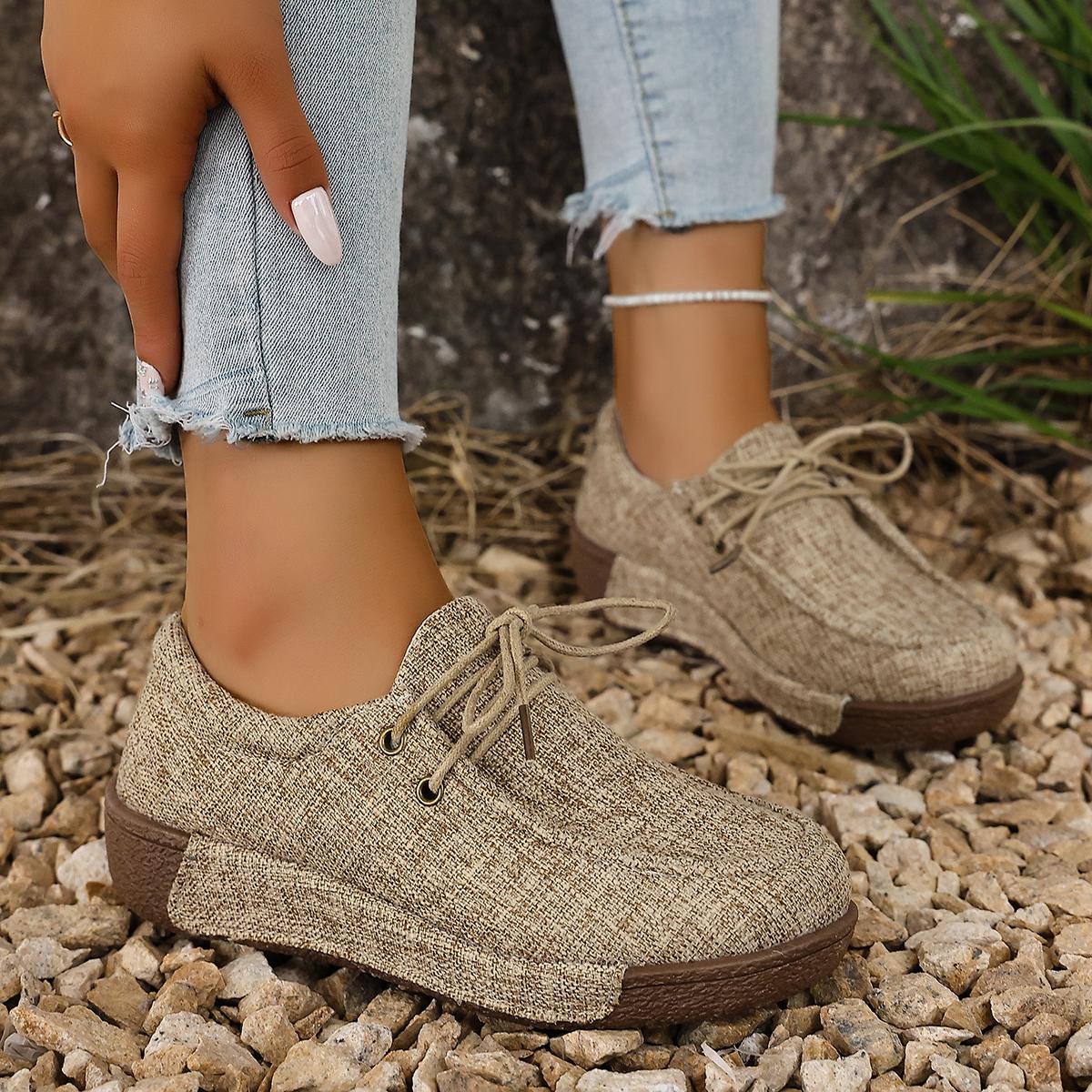 Spring Autumn Thick Bottom Platform Sneakers Women Shoes Casual Canvas Shoes Women Tassels Zapatos Mujer Loafer 43 темного кольору хакі
Spring Autumn Thick Bottom Platform Sneakers Women Shoes Casual Canvas Shoes Women Tassels Zapatos Mujer Loafer 43 темного кольору хакі