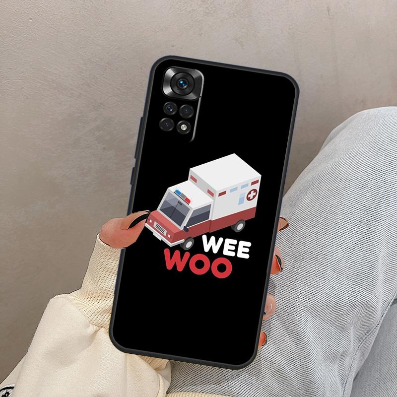 Paramedic Ambulance Wee Woo For Xiaomi Redmi Note 13 9 10 11 12 14 15 Pro Plus Case Cover For Redmi 14C 10C 12C 13C 15C Redmi Note 10 Pro
Paramedic Ambulance Wee Woo For Xiaomi Redmi Note 13 9 10 11 12 14 15 Pro Plus Case Cover For Redmi 14C 10C 12C 13C 15C Redmi Note 10 Pro