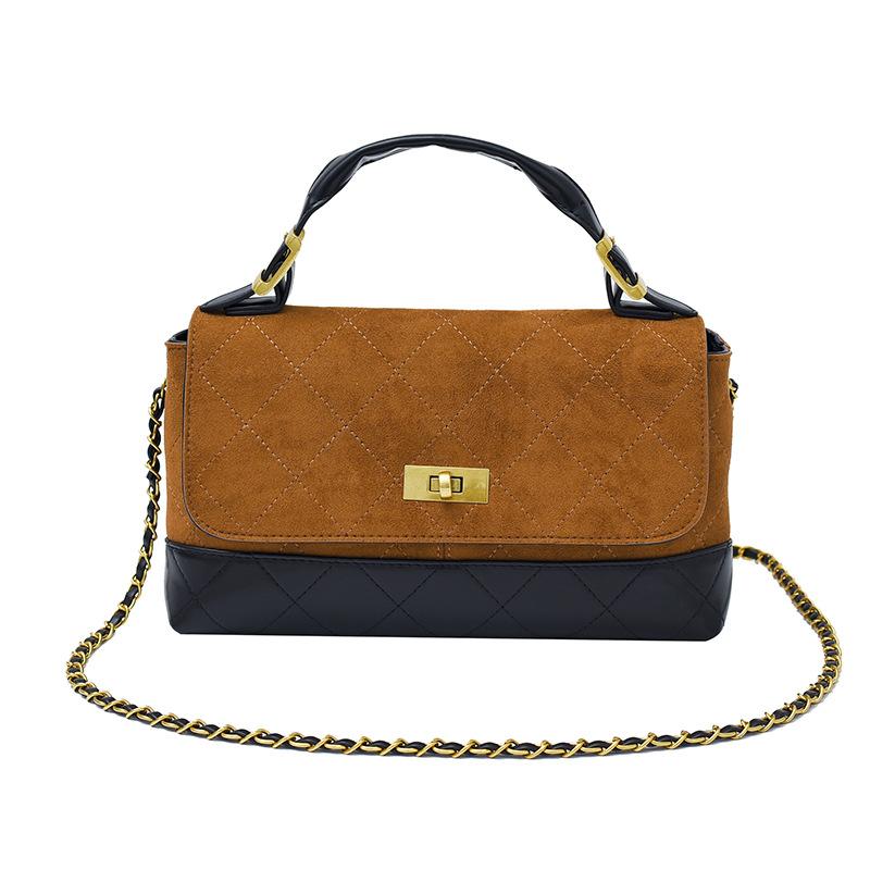 Сумка большой вместимости женская осенняя новая повседневная сумка-мессенджер на цепочке, портативная сумка-тоут для поездок на работу коричневый
Сумка большой вместимости женская осенняя новая повседневная сумка-мессенджер на цепочке, портативная сумка-тоут для поездок на работу коричневый