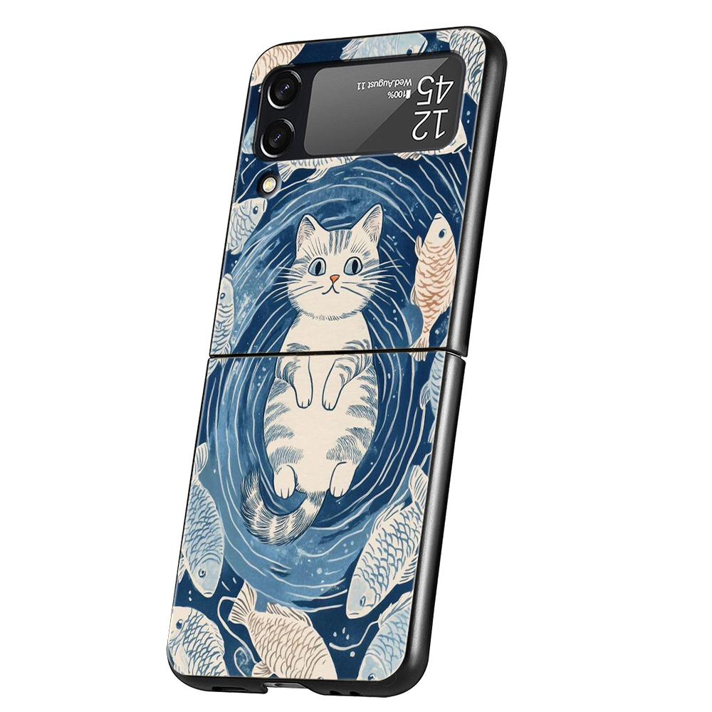 Hard PC Phone Case For Samsung Galaxy Z Flip 7 6 5 4 Black Cover For Galaxy Z Flip 3 Foldable Shockproof Capas Blue Ocean Fish Z Flip 7
Hard PC Phone Case For Samsung Galaxy Z Flip 7 6 5 4 Black Cover For Galaxy Z Flip 3 Foldable Shockproof Capas Blue Ocean Fish Z Flip 7