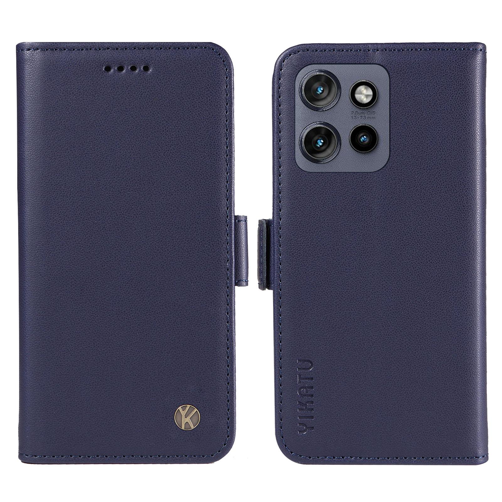 YIKATU YK-003 For Motorola Edge 50 Neo 5G/Moto S50 5G/Thinkphone 25 5G Case Wallet Stand Leather Phone Cover Side Buckle Sapphire
YIKATU YK-003 For Motorola Edge 50 Neo 5G/Moto S50 5G/Thinkphone 25 5G Case Wallet Stand Leather Phone Cover Side Buckle Sapphire