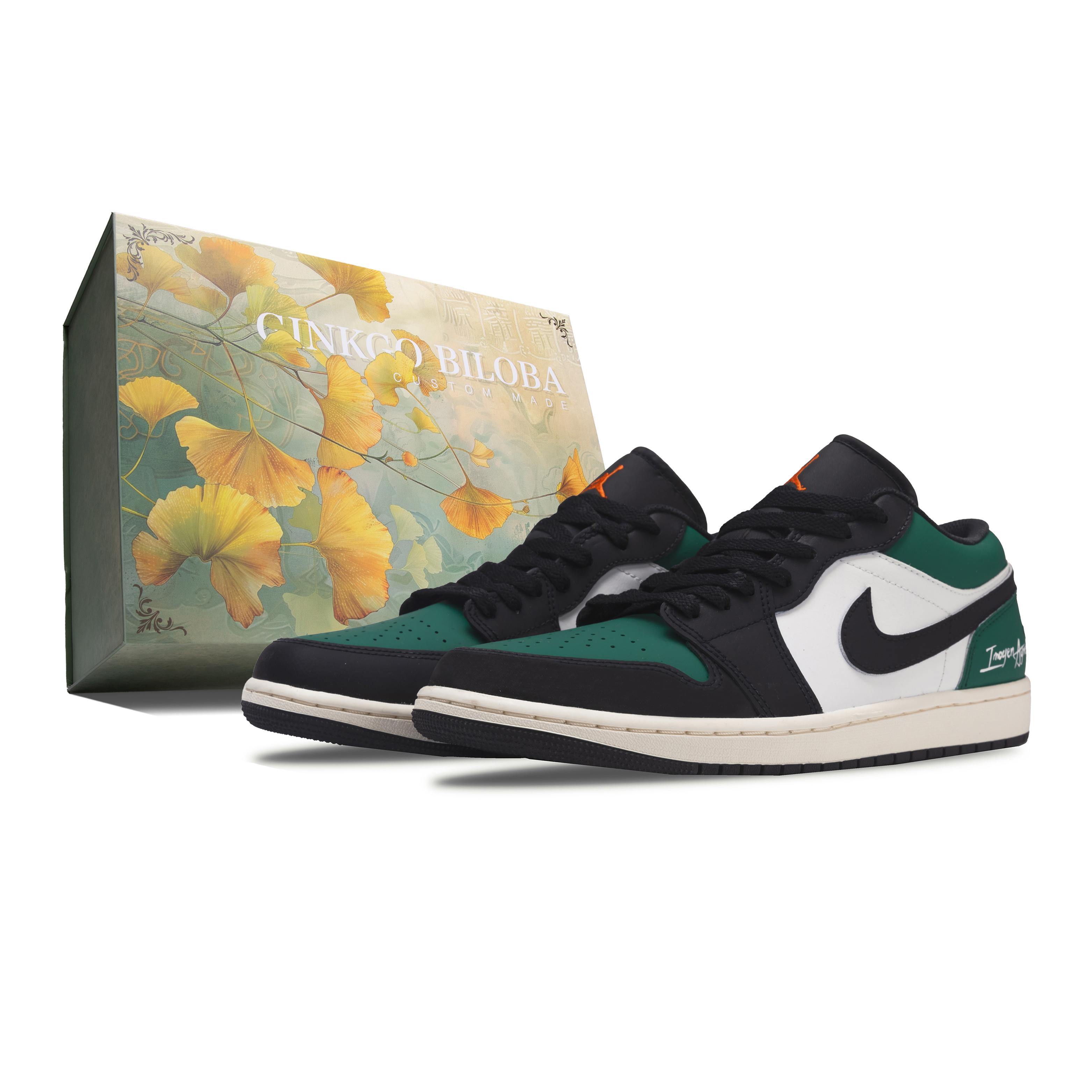 Jordan Air Jordan 1 Pine Mist Green Shadow Abrasion Resistant Low top Vintage Basketball Shoes Unisex Pine Green 553558-081(Team73-S-BOX) 45
Jordan Air Jordan 1 Pine Mist Green Shadow Abrasion Resistant Low top Vintage Basketball Shoes Unisex Pine Green 553558-081(Team73-S-BOX) 45