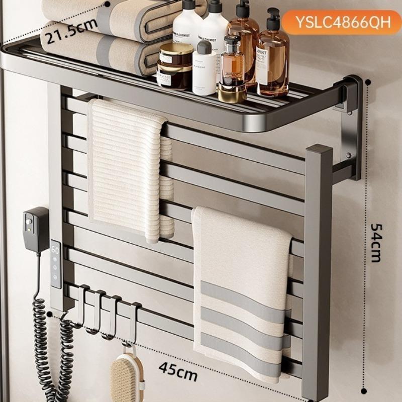 Electric Heated Towel Rail Bathroom Heated Towel Rack Professional Wall Mounted Towels Dryer Safe Waterproof Thermostatic Holder US&Right Line
Electric Heated Towel Rail Bathroom Heated Towel Rack Professional Wall Mounted Towels Dryer Safe Waterproof Thermostatic Holder US&Right Line