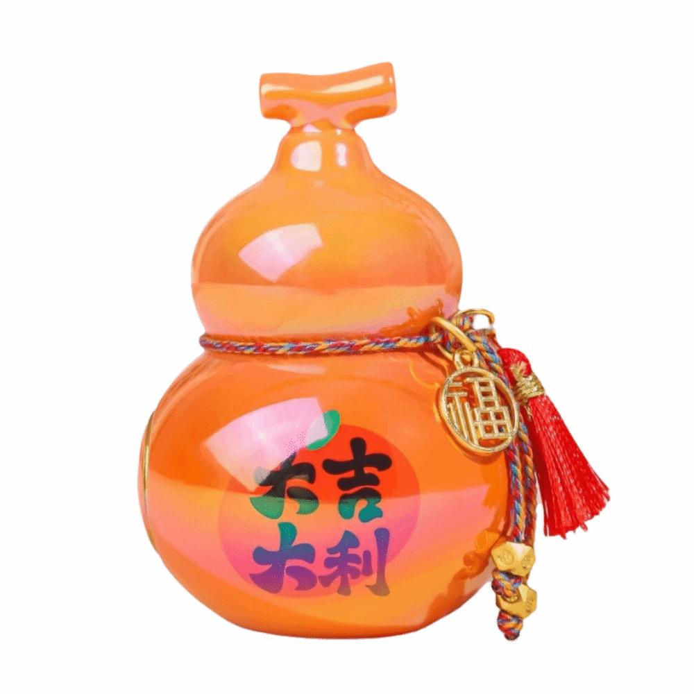 Portable Mini Gourd Figurine Chinese Style Home Decoration Gourd Car Ornaments Tabletop Ornaments помаранчевий
Portable Mini Gourd Figurine Chinese Style Home Decoration Gourd Car Ornaments Tabletop Ornaments помаранчевий