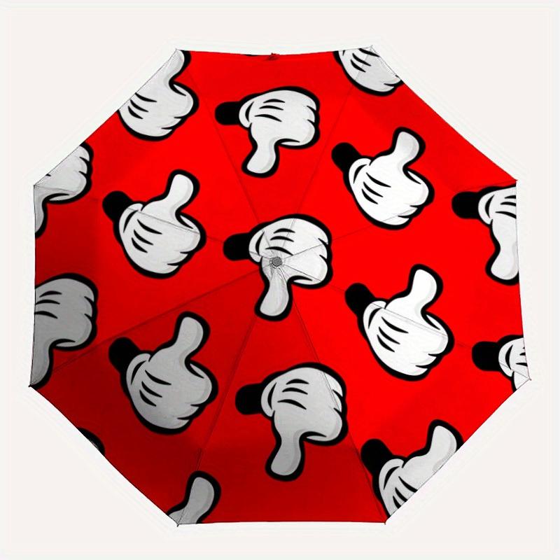 1pc Mickey Mouse Thumbs Automatic Open/close, All-Season Portable Folding Umbrella for Women & Men, Durable Frame y250805045
1pc Mickey Mouse Thumbs Automatic Open/close, All-Season Portable Folding Umbrella for Women & Men, Durable Frame y250805045