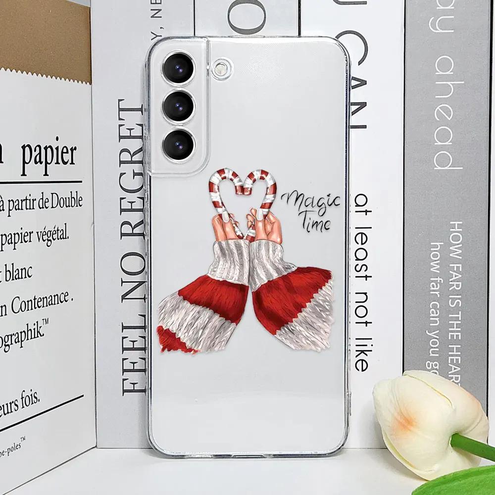 Christmas Tree Girl Phone Case for Samsung Galaxy S24 S23 S22 S21 S20 Ultra Plus FE Transparent Soft Cover New Year Gifts Fundas Samsung S24
Christmas Tree Girl Phone Case for Samsung Galaxy S24 S23 S22 S21 S20 Ultra Plus FE Transparent Soft Cover New Year Gifts Fundas Samsung S24