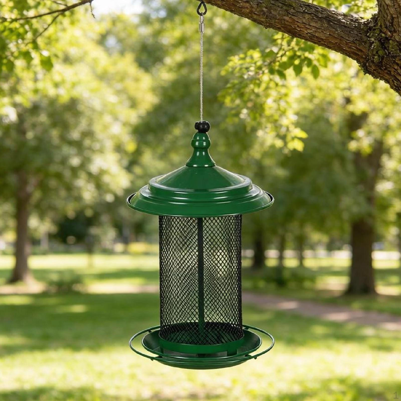 Bird Feeder Birdfeeder Metal with Hook Squirrel Weather Resistant for Backyard Outside Garden Patio
Bird Feeder Birdfeeder Metal with Hook Squirrel Weather Resistant for Backyard Outside Garden Patio