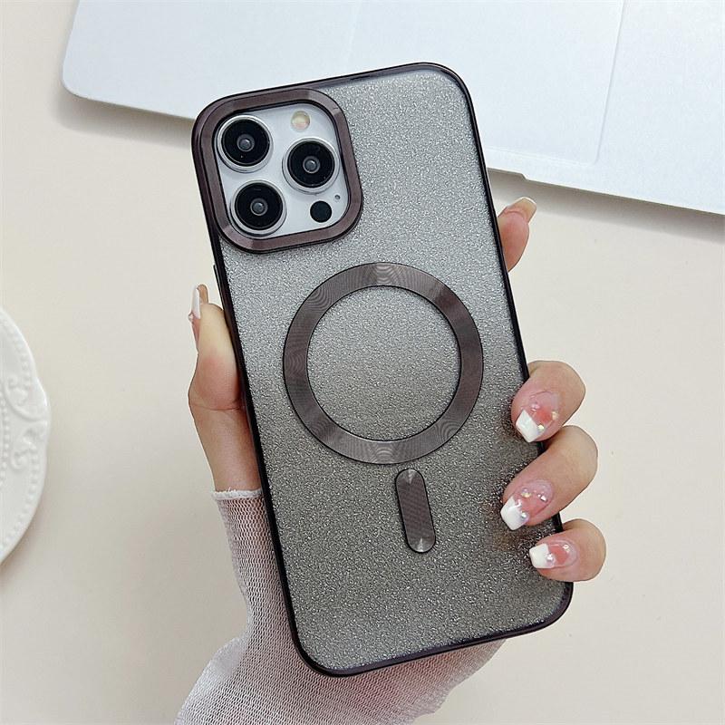 Роскошный золотой щит с гальваническим градиентом цвета, блестящий магнитный чехол для беспроводной зарядки для iPhone 14 13 12 11 Pro Max, защитный чехол от падения iPhone 11 чёрный
Роскошный золотой щит с гальваническим градиентом цвета, блестящий магнитный чехол для беспроводной зарядки для iPhone 14 13 12 11 Pro Max, защитный чехол от падения iPhone 11 чёрный