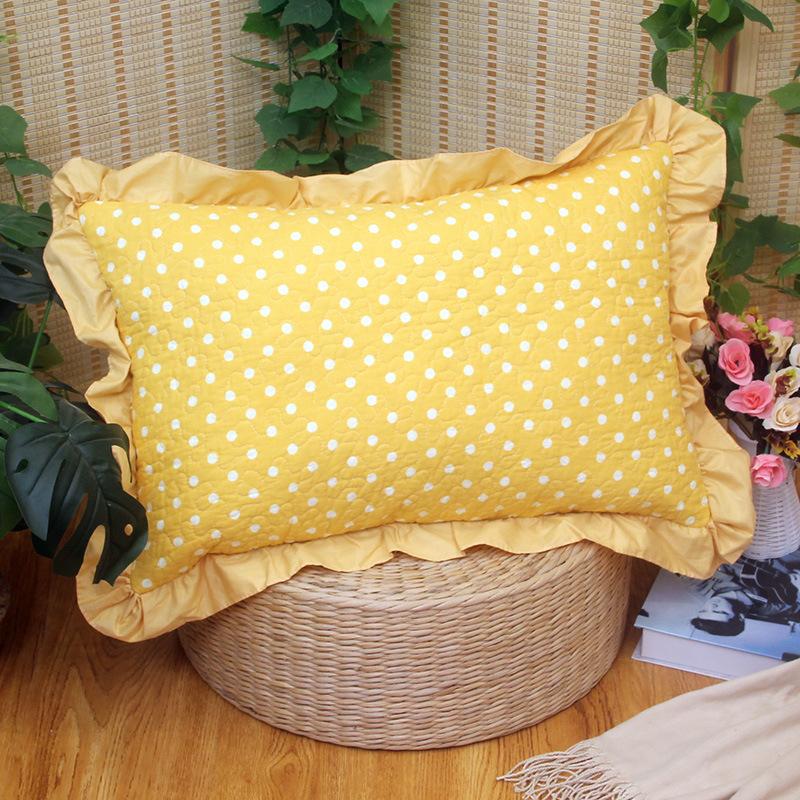 New Cotton Plain Pillowcase Soft and Skin Friendly Fashionable Countryside Style Quilted Fabric Pillowcase Printed Cushion Cover 40x60cm
New Cotton Plain Pillowcase Soft and Skin Friendly Fashionable Countryside Style Quilted Fabric Pillowcase Printed Cushion Cover 40x60cm