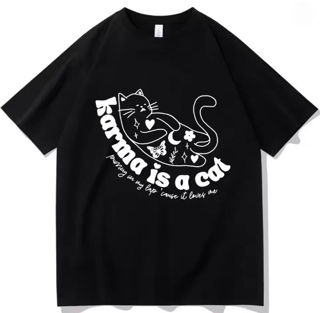 Karma Is A Cat Shirt Taylor Midnights Shirt Gift for Fans Cat Lover Shirt Swiftie Shirt ONeck Cute Short Sleeve Shirts 3XL
Karma Is A Cat Shirt Taylor Midnights Shirt Gift for Fans Cat Lover Shirt Swiftie Shirt ONeck Cute Short Sleeve Shirts 3XL