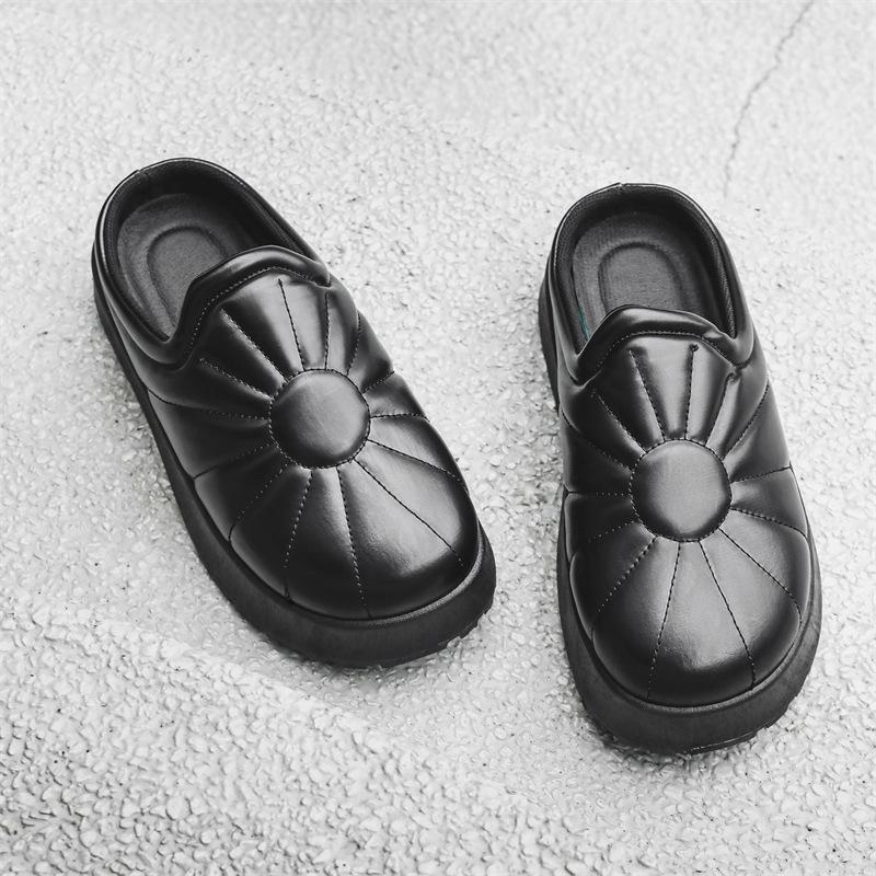 Осень и зима новая мужская нишевая сумка голова хлеб тапочки повседневная мужская обувь спортивные полушлепки Y11 44 чёрный
Осень и зима новая мужская нишевая сумка голова хлеб тапочки повседневная мужская обувь спортивные полушлепки Y11 44 чёрный