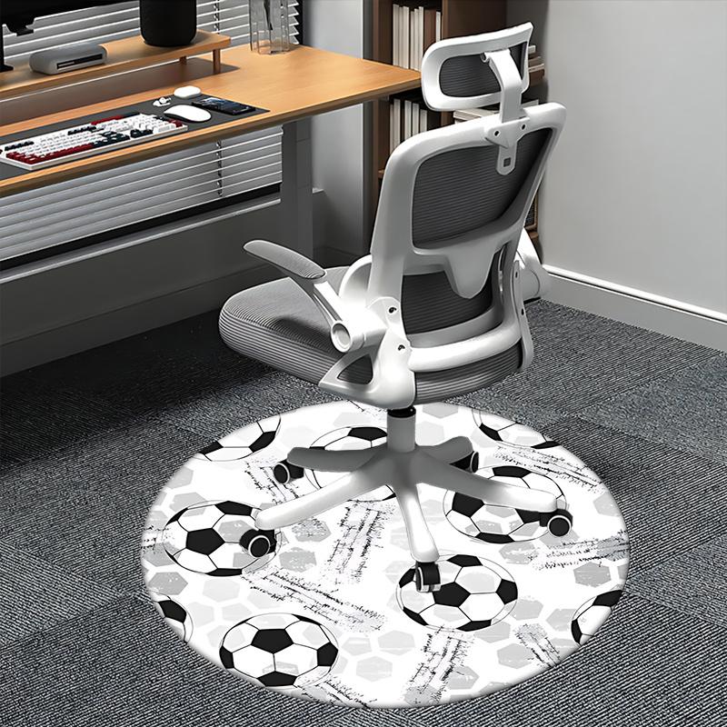 Soccer Ball Office Carpet Chair Mats, Football Patterned Rug for Home Decor, Office Carpet Gift, Suitable for Bedroom, Living Room, Various Rooms1118 80cm by 80cm
Soccer Ball Office Carpet Chair Mats, Football Patterned Rug for Home Decor, Office Carpet Gift, Suitable for Bedroom, Living Room, Various Rooms1118 80cm by 80cm