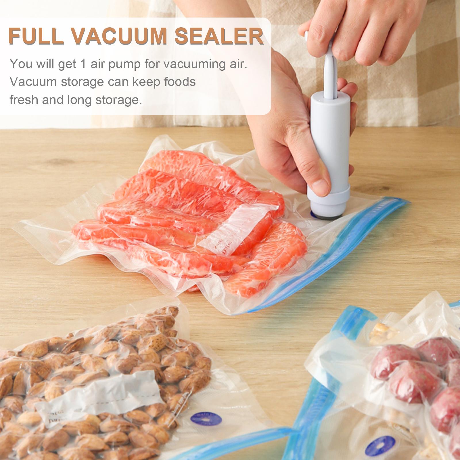 5 шт., пакеты для хранения с вакуумным упаковщиком, воздушный насос для экономии продуктов, пакеты для хранения продуктов питания для приготовления еды, Sous Vide
5 шт., пакеты для хранения с вакуумным упаковщиком, воздушный насос для экономии продуктов, пакеты для хранения продуктов питания для приготовления еды, Sous Vide