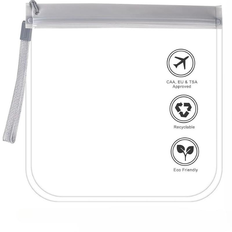 Transparent EVA Cosmetic Bag TSA Approved Air Travel Toiletry Pouch Waterproof Sealed Makeup Organizer Portable Clear Wash Bag сірий колір
Transparent EVA Cosmetic Bag TSA Approved Air Travel Toiletry Pouch Waterproof Sealed Makeup Organizer Portable Clear Wash Bag сірий колір