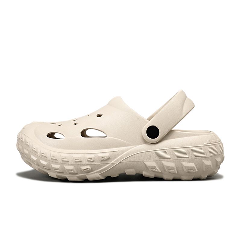 Resin Sole Hole Shoes Baby Boy and Girl Summer Outwear Cut Out Breathable Closed Toe Slippers Dual-Use Thick Sole Non-Slip Beach Sandals Beige 44
Resin Sole Hole Shoes Baby Boy and Girl Summer Outwear Cut Out Breathable Closed Toe Slippers Dual-Use Thick Sole Non-Slip Beach Sandals Beige 44