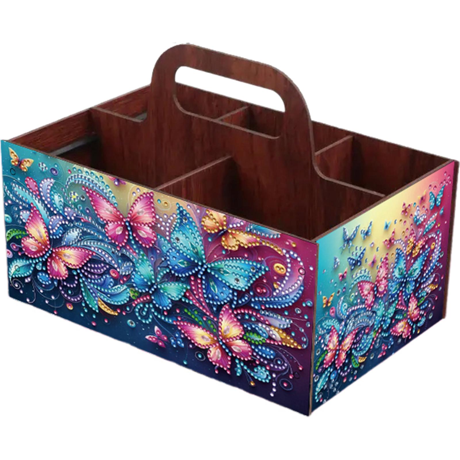 Diamond Painting Wooden Storage Box Handmade Organizer Case Storage Holder Case for Adult Birthday Presents Craft Kit
Diamond Painting Wooden Storage Box Handmade Organizer Case Storage Holder Case for Adult Birthday Presents Craft Kit
