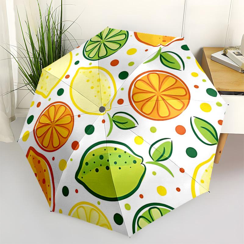 1pc Citrus Fruits Automatic Open/Close Folding Umbrella - Compact 8-Rib Design, Daily Use, Perfect Gift for Friends & Family yy260327065
1pc Citrus Fruits Automatic Open/Close Folding Umbrella - Compact 8-Rib Design, Daily Use, Perfect Gift for Friends & Family yy260327065