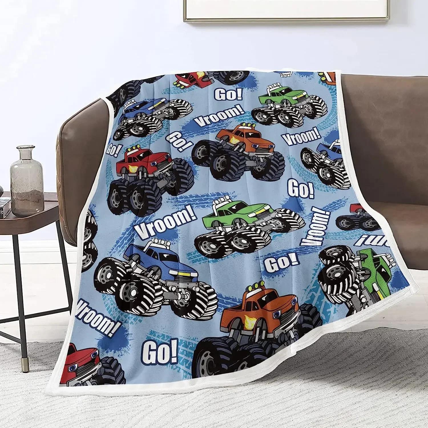 Monster Truck Blanket for Boys Car Throw Blankets Blue Soft Flannel Fleece Blanket for Kids Baby New Born Lightweight grinch 30x40in
Monster Truck Blanket for Boys Car Throw Blankets Blue Soft Flannel Fleece Blanket for Kids Baby New Born Lightweight grinch 30x40in