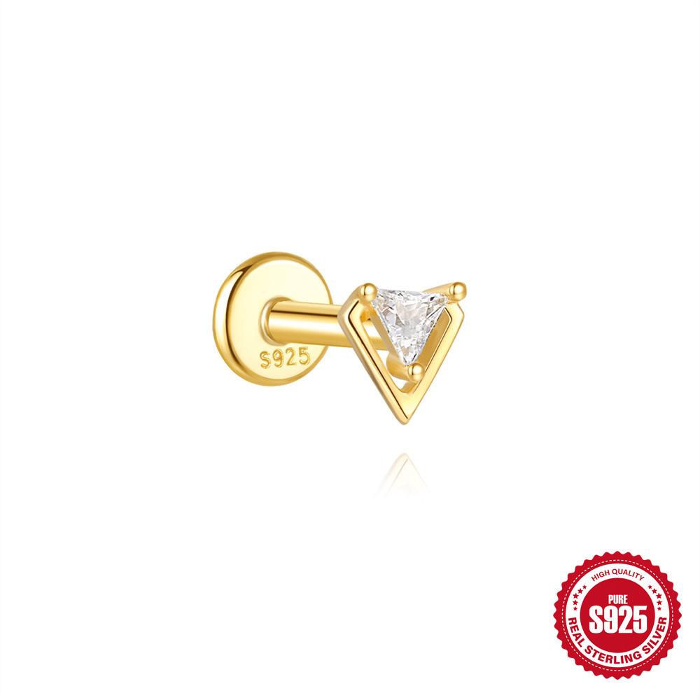 Простые серьги-гвоздики из стерлингового серебра S925 с геометрической бахромой и бриллиантами 16G
Простые серьги-гвоздики из стерлингового серебра S925 с геометрической бахромой и бриллиантами 16G