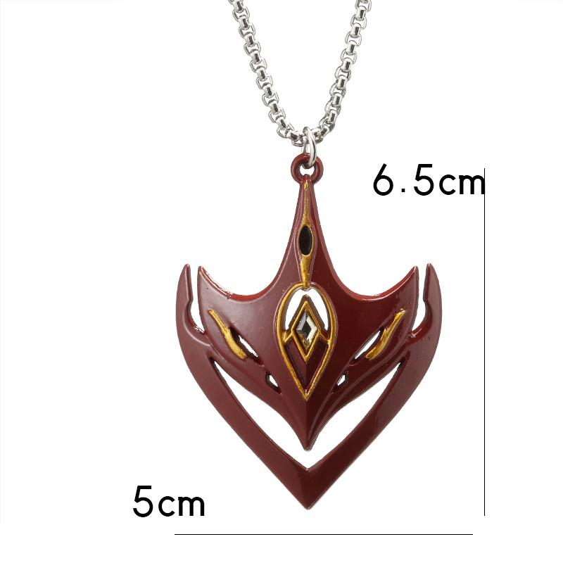 Game Genshin Impact Tartaglia Yasha Xiao Mask Pendant Necklace Fashion Witch s Heart Chain Necklace Halloween Cosplay Gifts 50cm
Game Genshin Impact Tartaglia Yasha Xiao Mask Pendant Necklace Fashion Witch s Heart Chain Necklace Halloween Cosplay Gifts 50cm