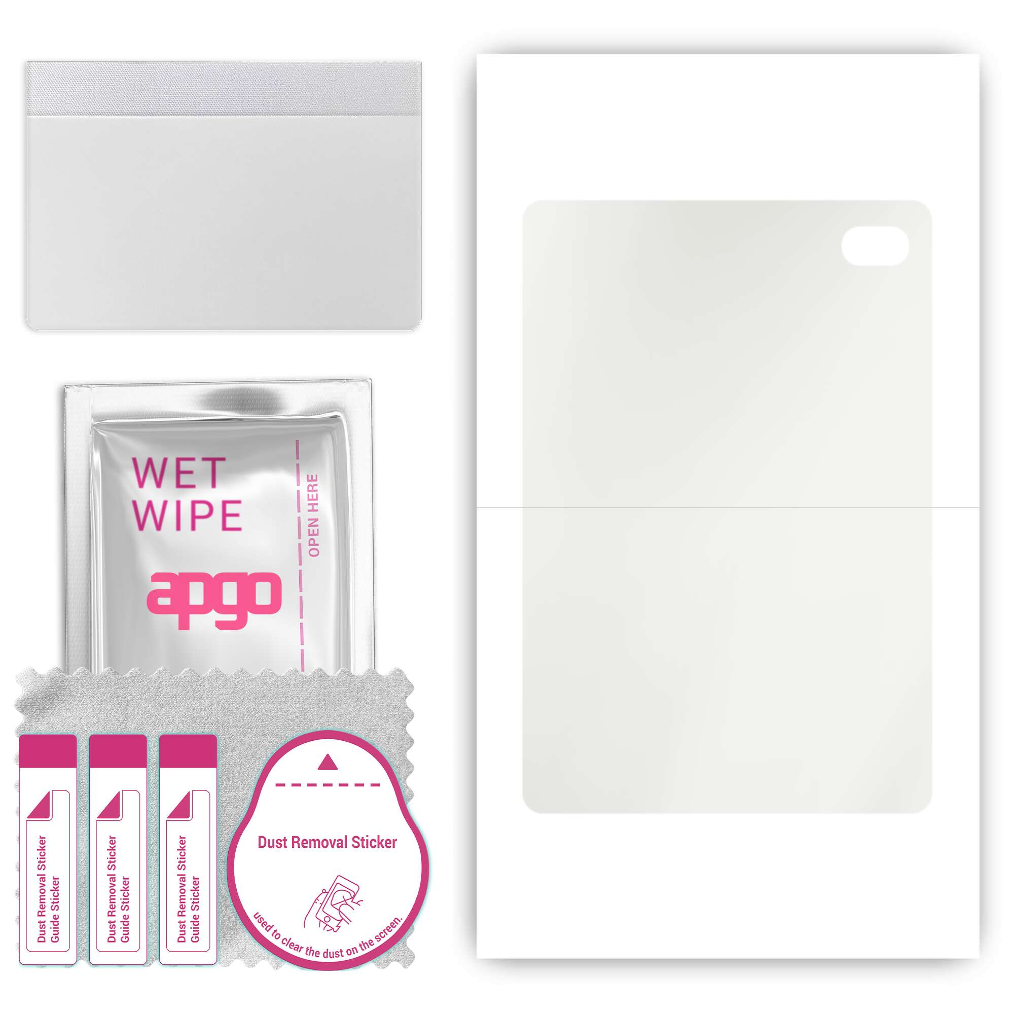 apgo MATTE Protective Skin Sticker для задньої панелі, сумісний з Asus Apad 10 Pro, Wrap Film, Hydrogel Film, гнучкий, м’який ТПУ з позиціонуючим шаром
apgo MATTE Protective Skin Sticker для задньої панелі, сумісний з Asus Apad 10 Pro, Wrap Film, Hydrogel Film, гнучкий, м’який ТПУ з позиціонуючим шаром
