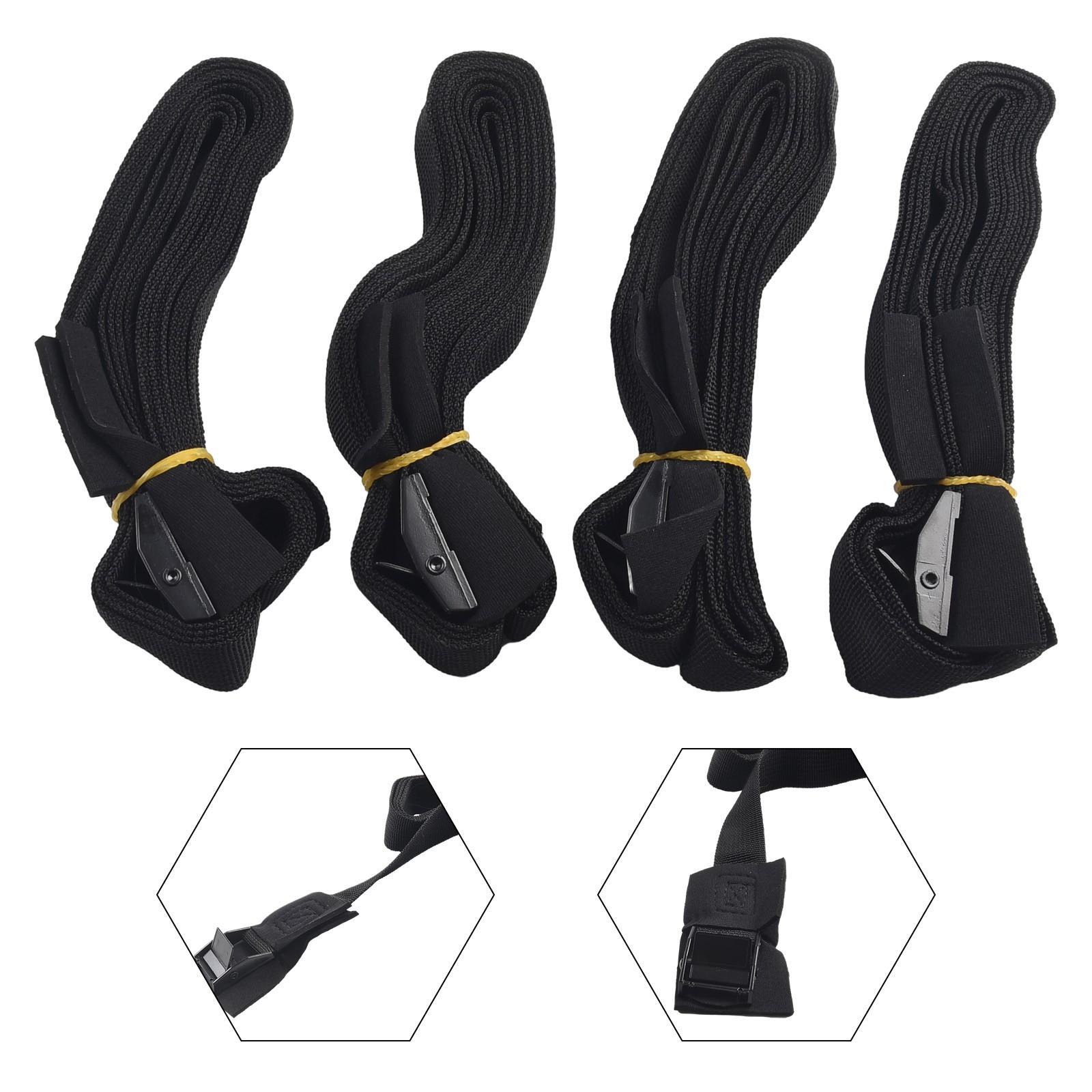 Tie Down Buckle Car Roof Rack Luggage 4PCS 9.8ft Black
Tie Down Buckle Car Roof Rack Luggage 4PCS 9.8ft Black