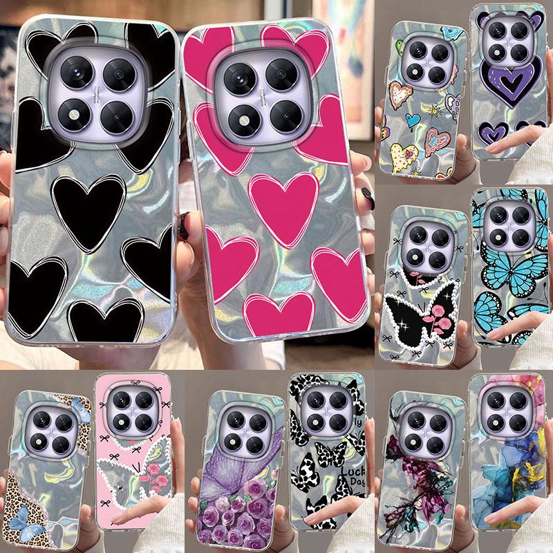 Case For Redmi Note 14 14 Pro 14 Pro Plus 13 13 Pro 4G Ro 5G Phone Cover Purple Heart Gradient Color Pink Butterfly Bumper Redmi Note 14 5G білий
Case For Redmi Note 14 14 Pro 14 Pro Plus 13 13 Pro 4G Ro 5G Phone Cover Purple Heart Gradient Color Pink Butterfly Bumper Redmi Note 14 5G білий