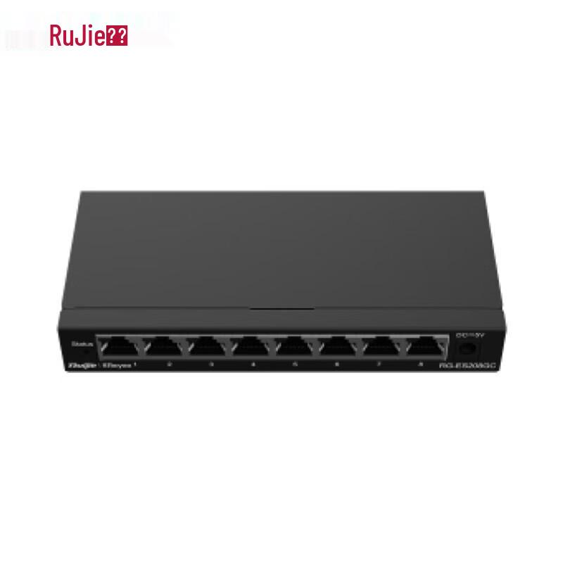 Ruijie RG-ES208GC 8-Port Full Gigabit Managed Switch
Ruijie RG-ES208GC 8-Port Full Gigabit Managed Switch