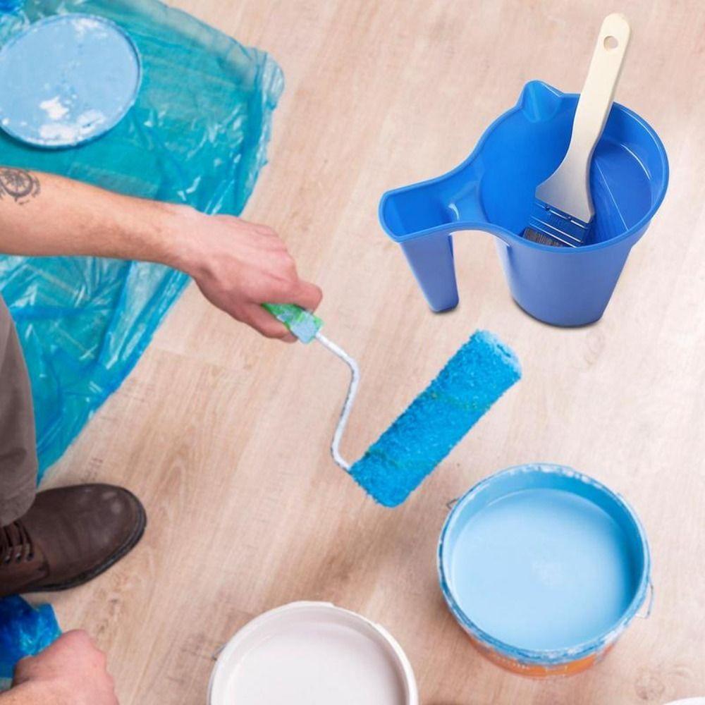 5 Pcs Holding Paint Cup Paint Cups Roller Brush Paint Supplies New Material Painting Bucket Dorm Type B
5 Pcs Holding Paint Cup Paint Cups Roller Brush Paint Supplies New Material Painting Bucket Dorm Type B