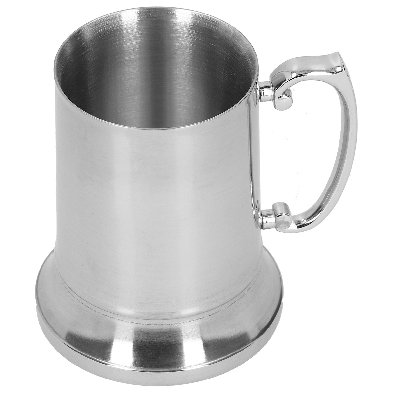 Stainless Steel Mug Silver with Handle for Bar Hotel Supplies Cocktail Glass Goblet Cups 450ml
Stainless Steel Mug Silver with Handle for Bar Hotel Supplies Cocktail Glass Goblet Cups 450ml